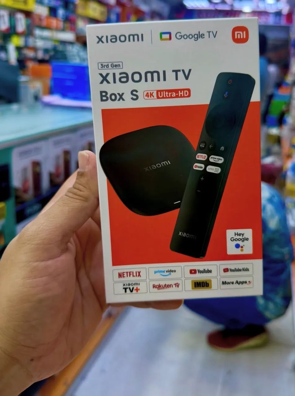 Xiaomi Box S 4K Novo Lacrado Original