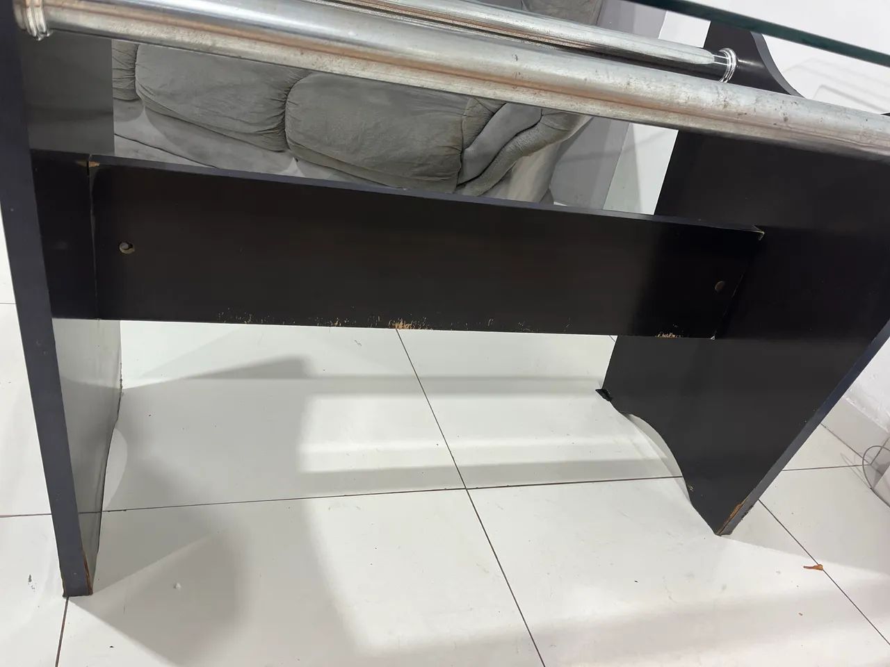 Mesa de vidro 1,70 x 90 - Foto 4