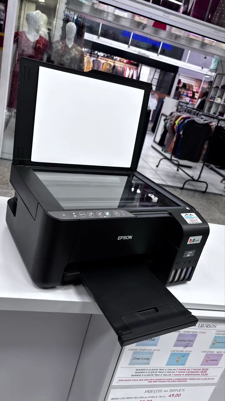 Impressora Epson EcoTank L3250 adaptada para sublimação