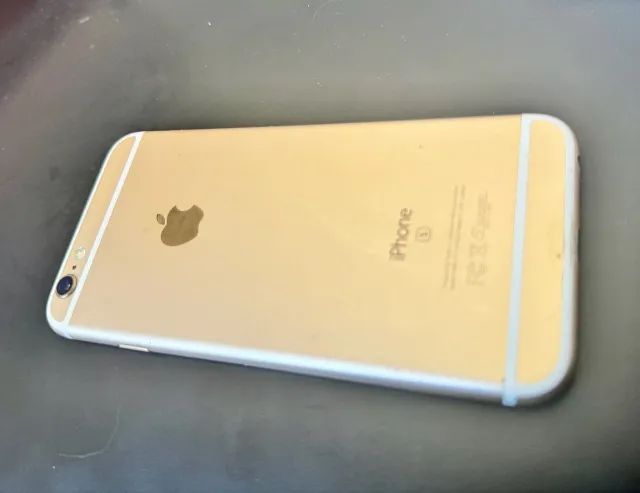 iphone 6s (64gb) 100% bateria dourado - Foto 2