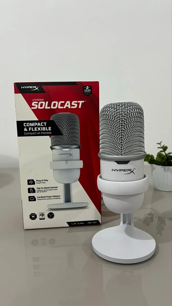 Microfone Hyperx Solocast  - Foto 2