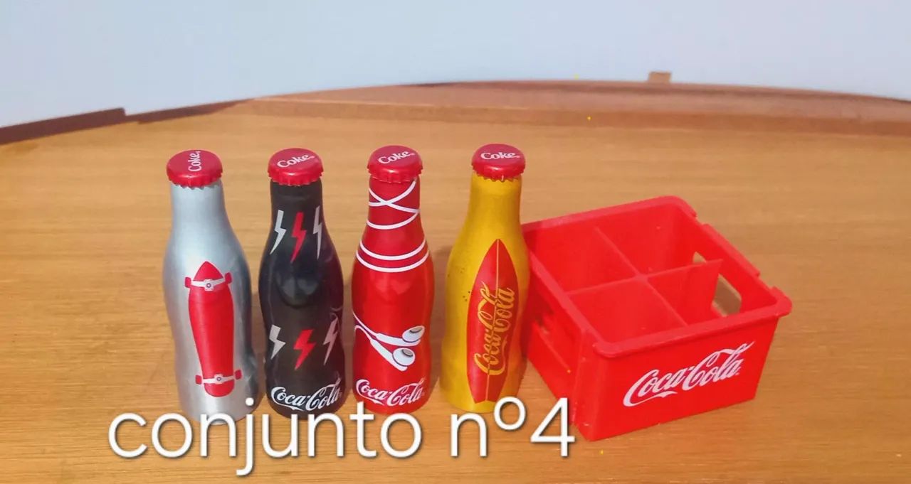 Conjuntos garrafinhas antigas  - Foto 4