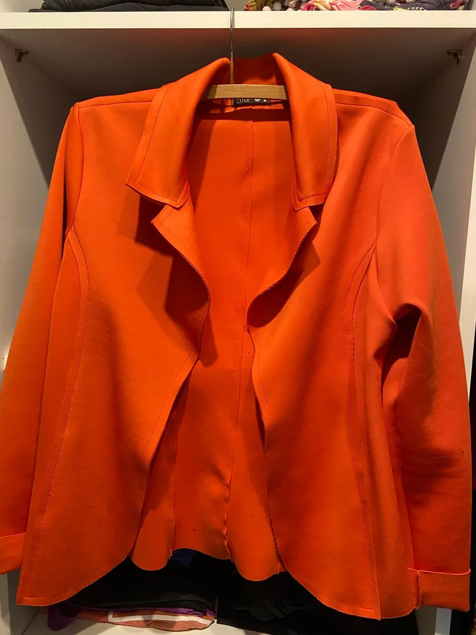 Blazer neoprene laranja
