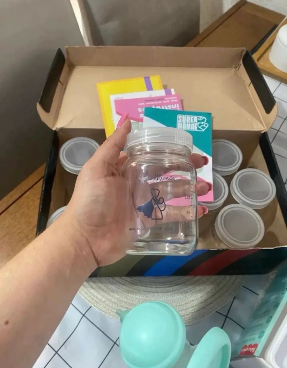 Extrator de leite + Potes - Foto 2