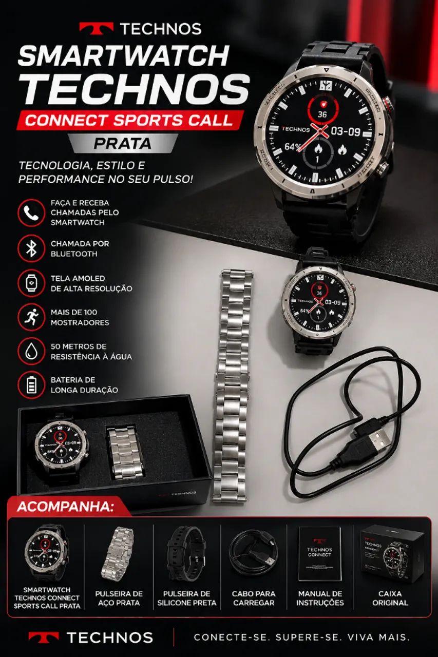 Smartwatch Technos  - Foto 4