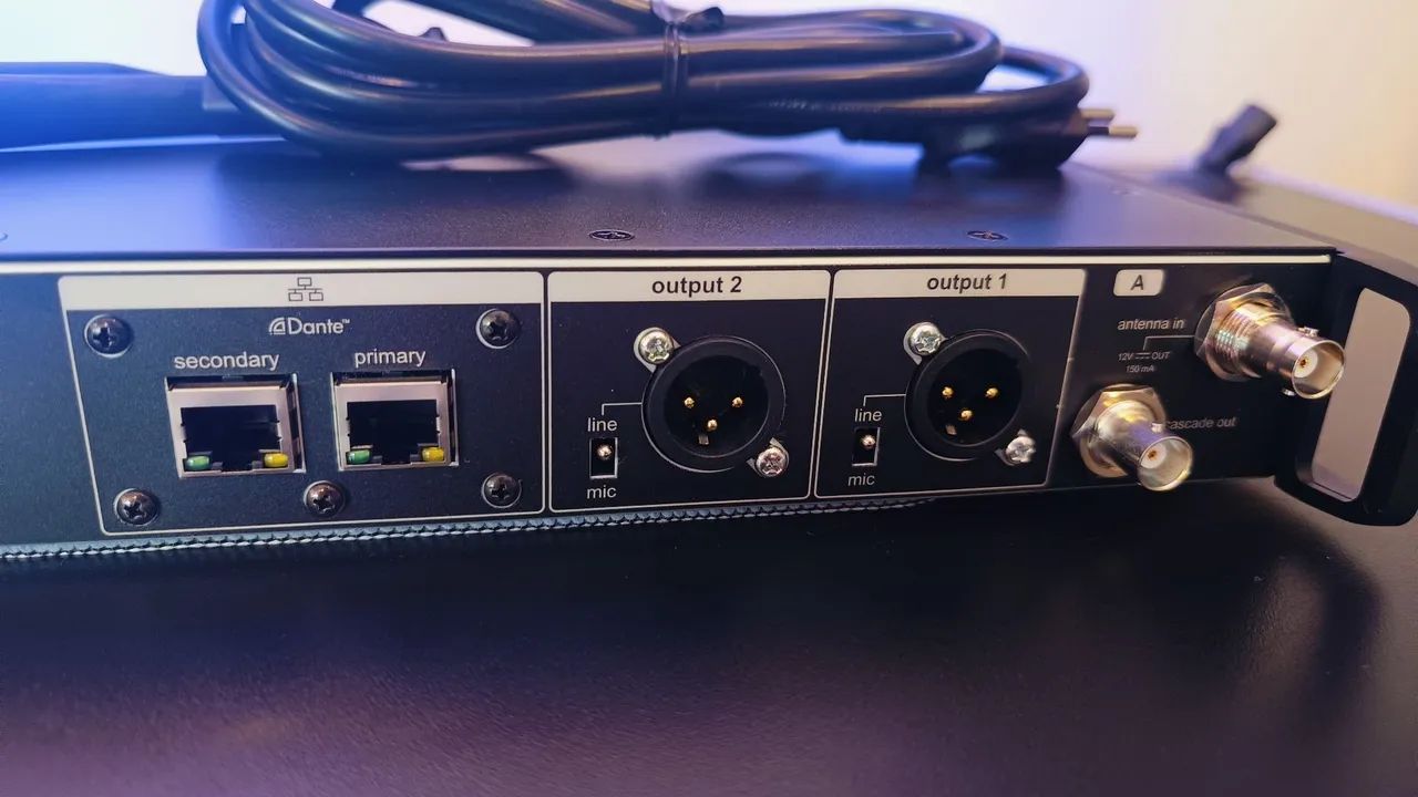 Receptor ULXD4D L50 SHURE Digital Profissional  - Foto 5