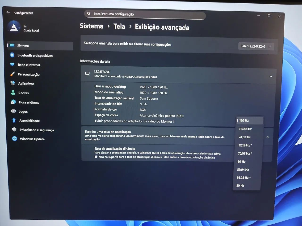 Monitor Samsung s3 120hz - Foto 2