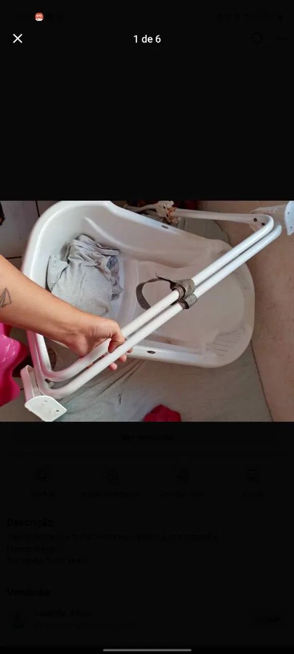 Combo completa de bebê em ótimo estado de conservação  - Foto 6