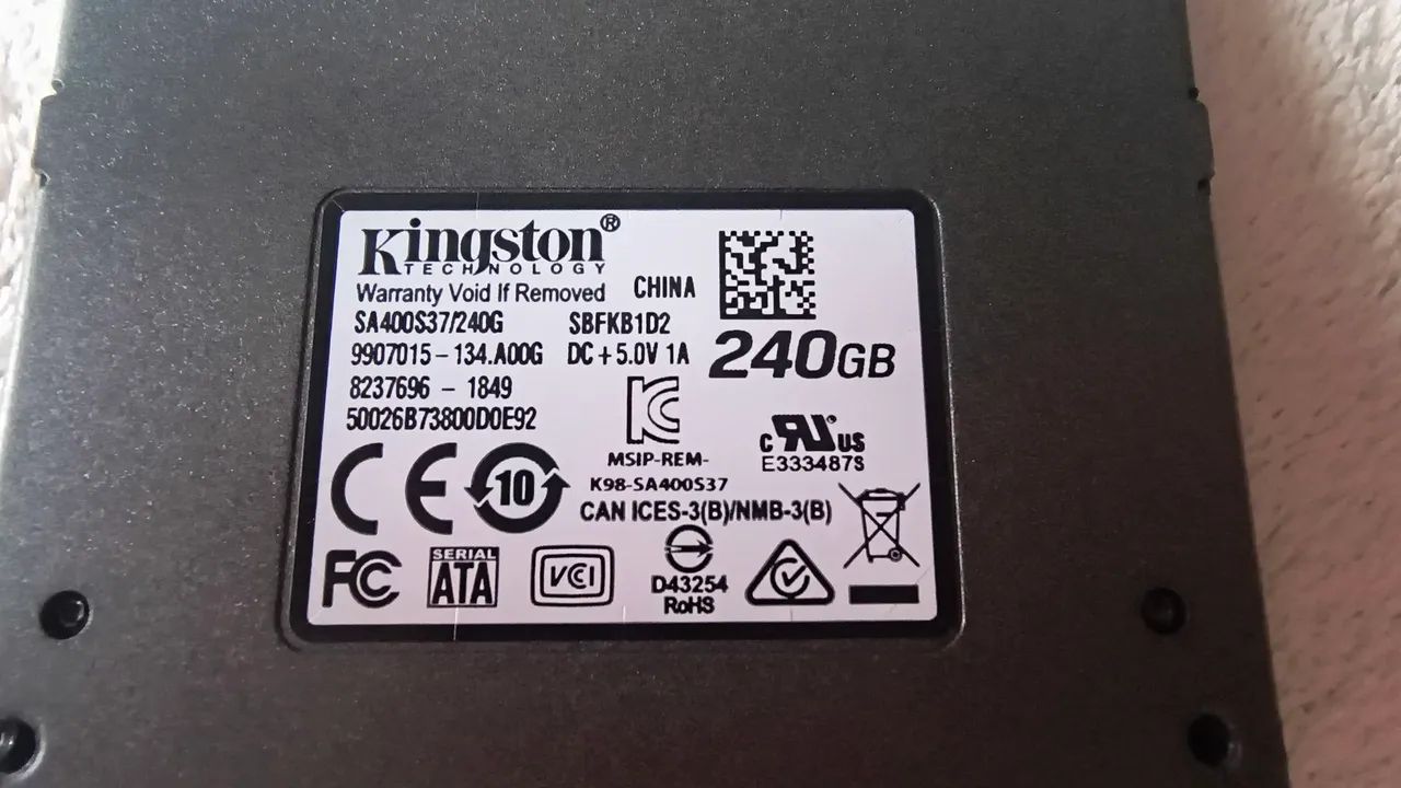 SSD Kingston 240gb - Foto 2