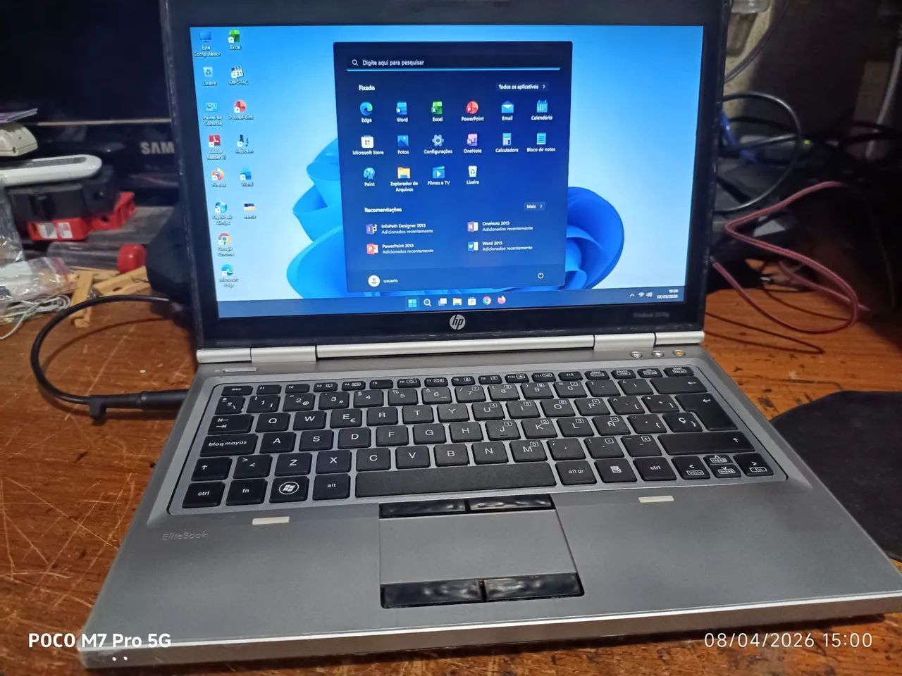 Urgente elitebook Hp p2570 i7 bem conservado 