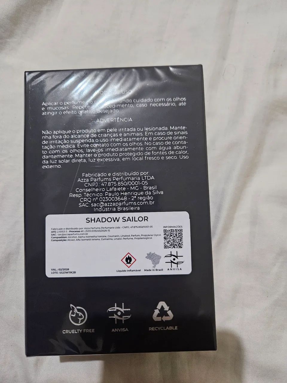 Perfume Shadow Sailor Azza parfums 50ml - Foto 2