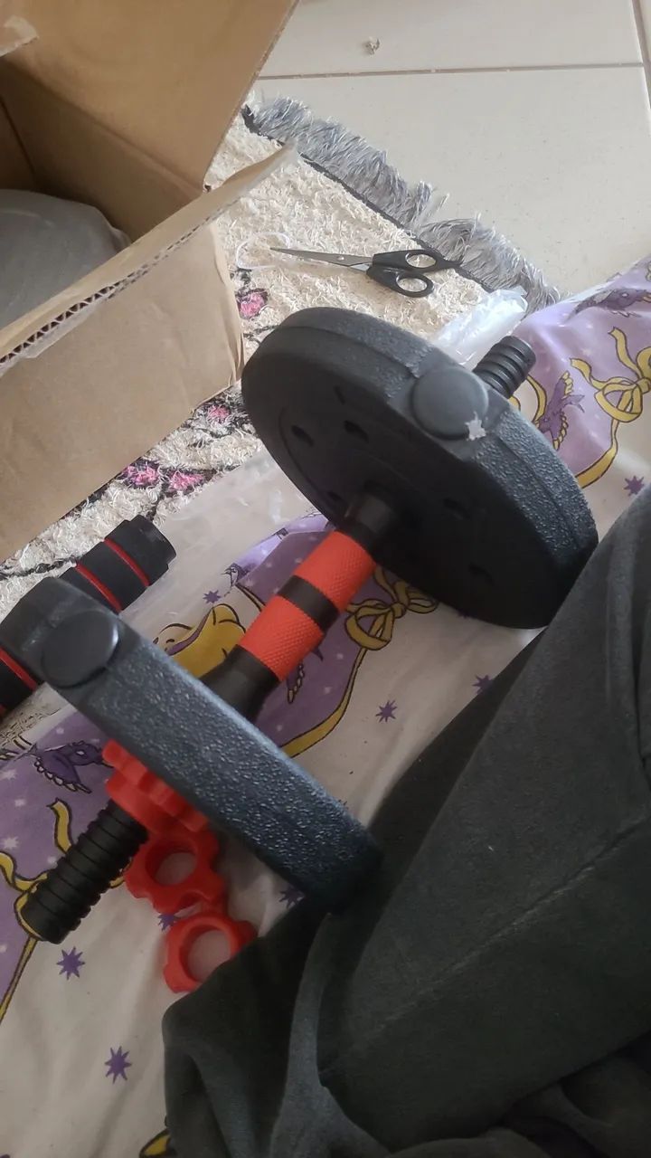 Peso Halter/Barra 15KG - Foto 2
