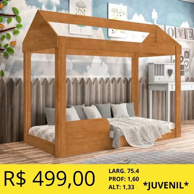 CAMA INFANTIL MONTESSORIANA 