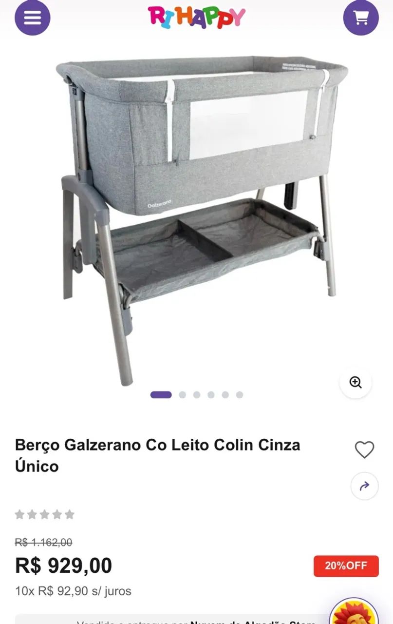 Berço Portátil - Foto 4