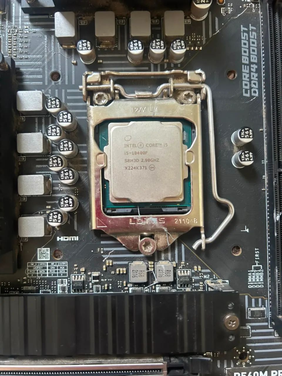 Kit processador i510400f, 16gb ram e b560m - Foto 3