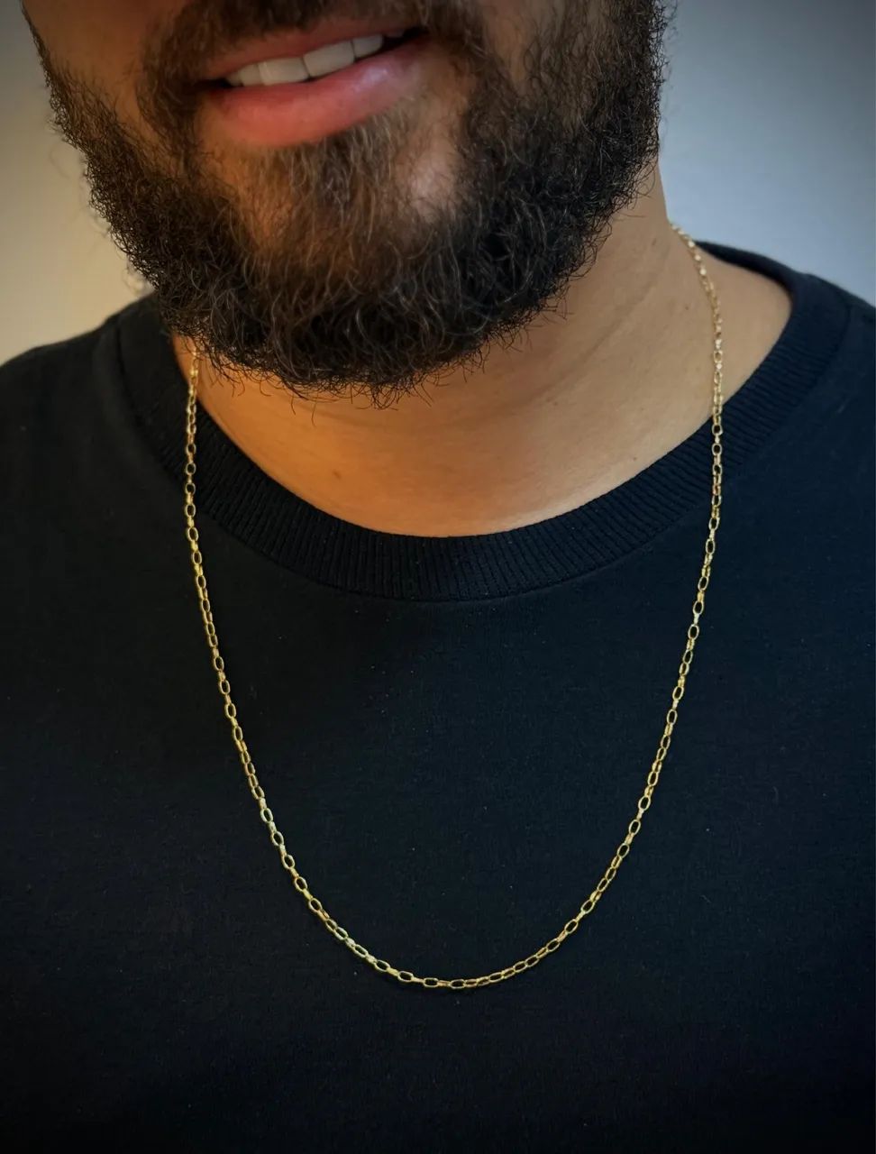 Corrente Banhada a ouro - Foto 3