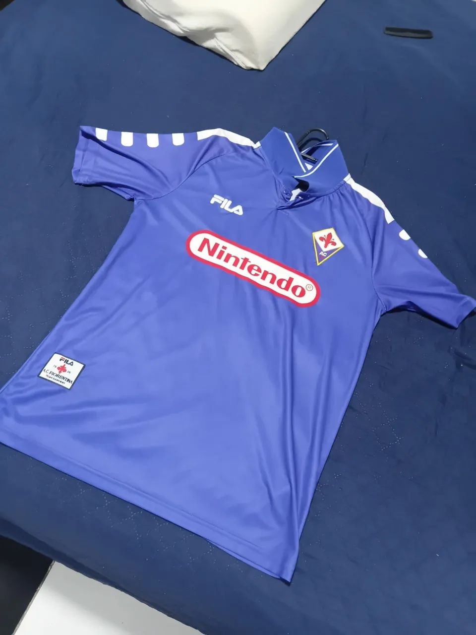 Camisa retrô fiorentina - Foto 2