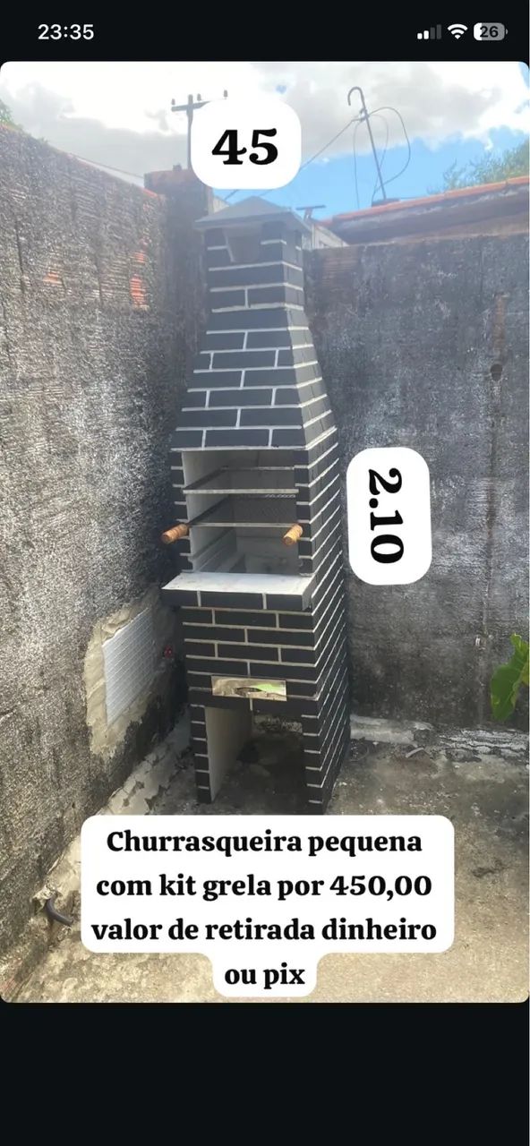 Churrasqueiras pré moldada  - Foto 2