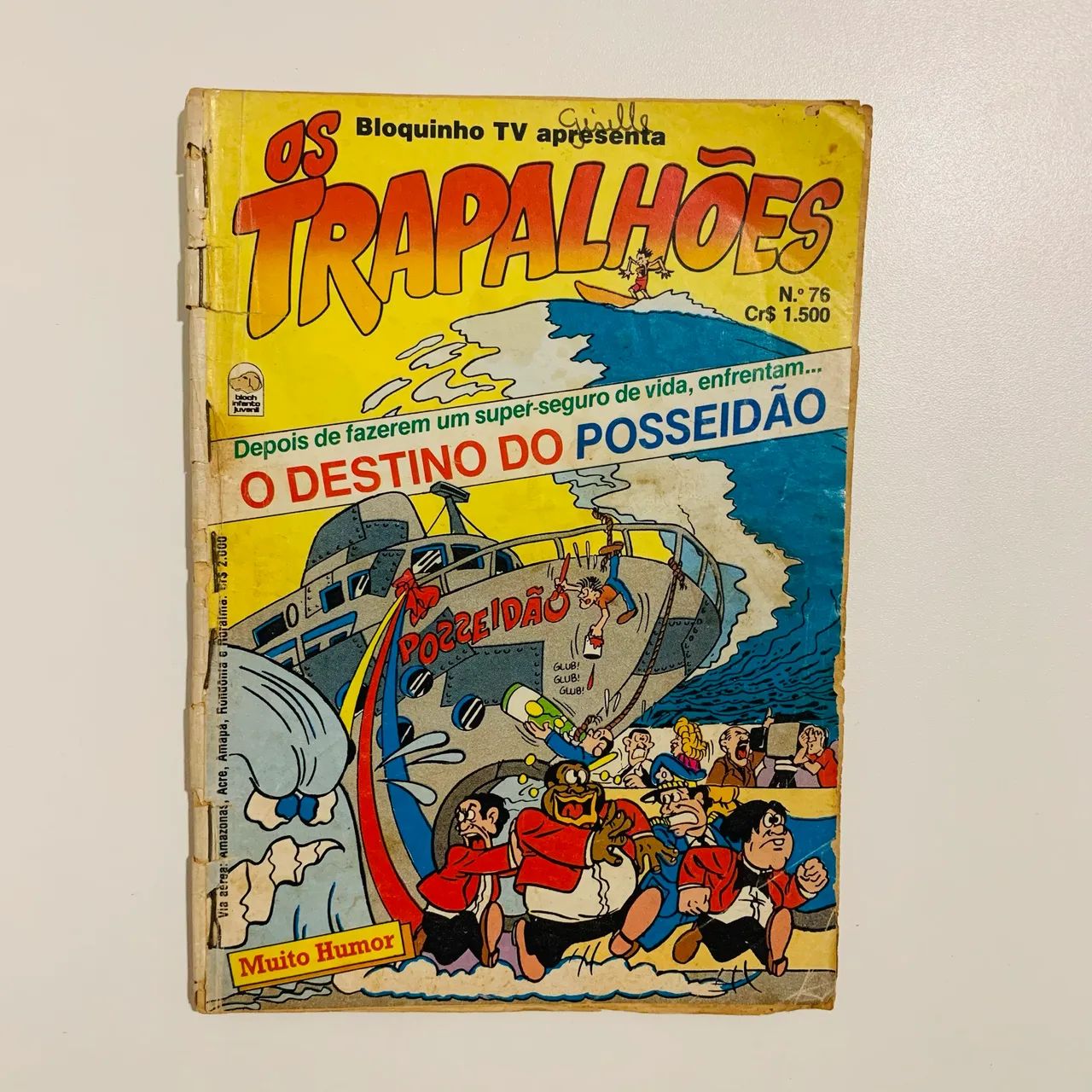 Os Trapalhões 76 Bloch (no estado)