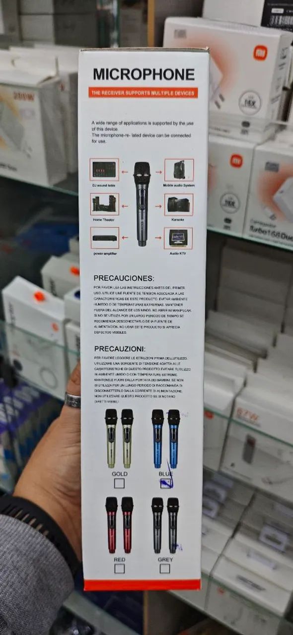 Microfone Profissional Sem Fio 2un - Foto 3
