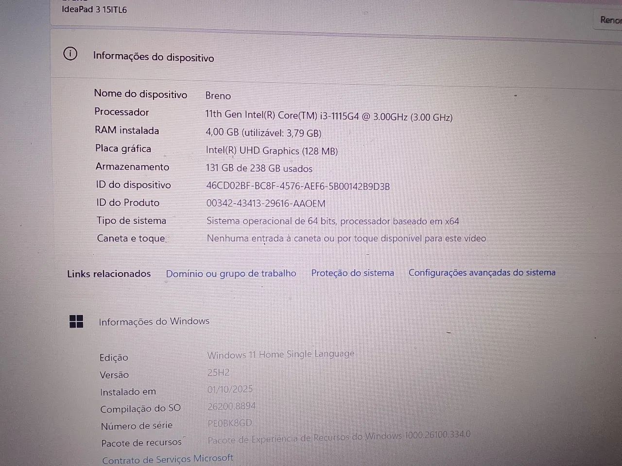 Lenovo IdeaPad 3 15ITL6 - Foto 4
