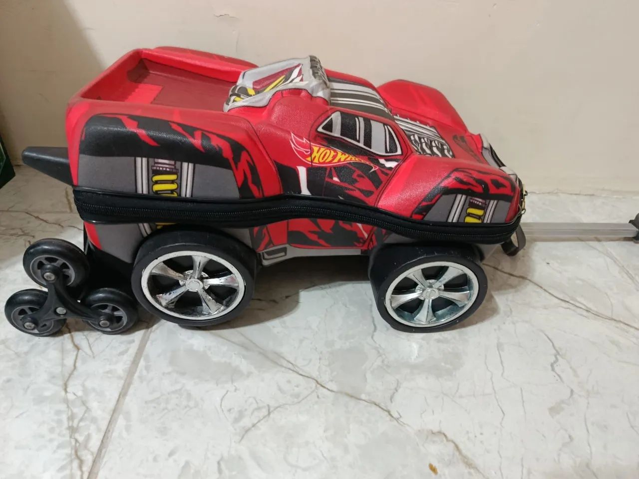 Bolsa escolar Hot Wheels 