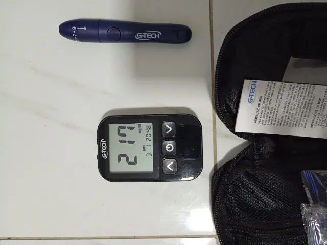Aparelho de glicose G- tech lite - Foto 4