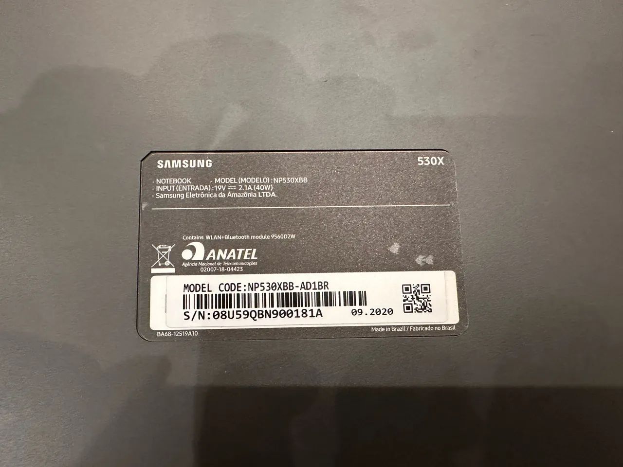 Vendo notebook Samsung, modelo NP530XBB-AD1BR. - Foto 4