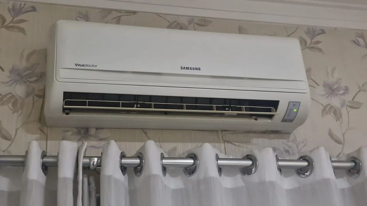  03 Aparelhos de ar-condicionado Samsung 9000 BTUS - Foto 3