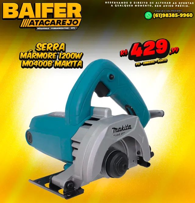Serra Mármore 1200w M0400b Makita