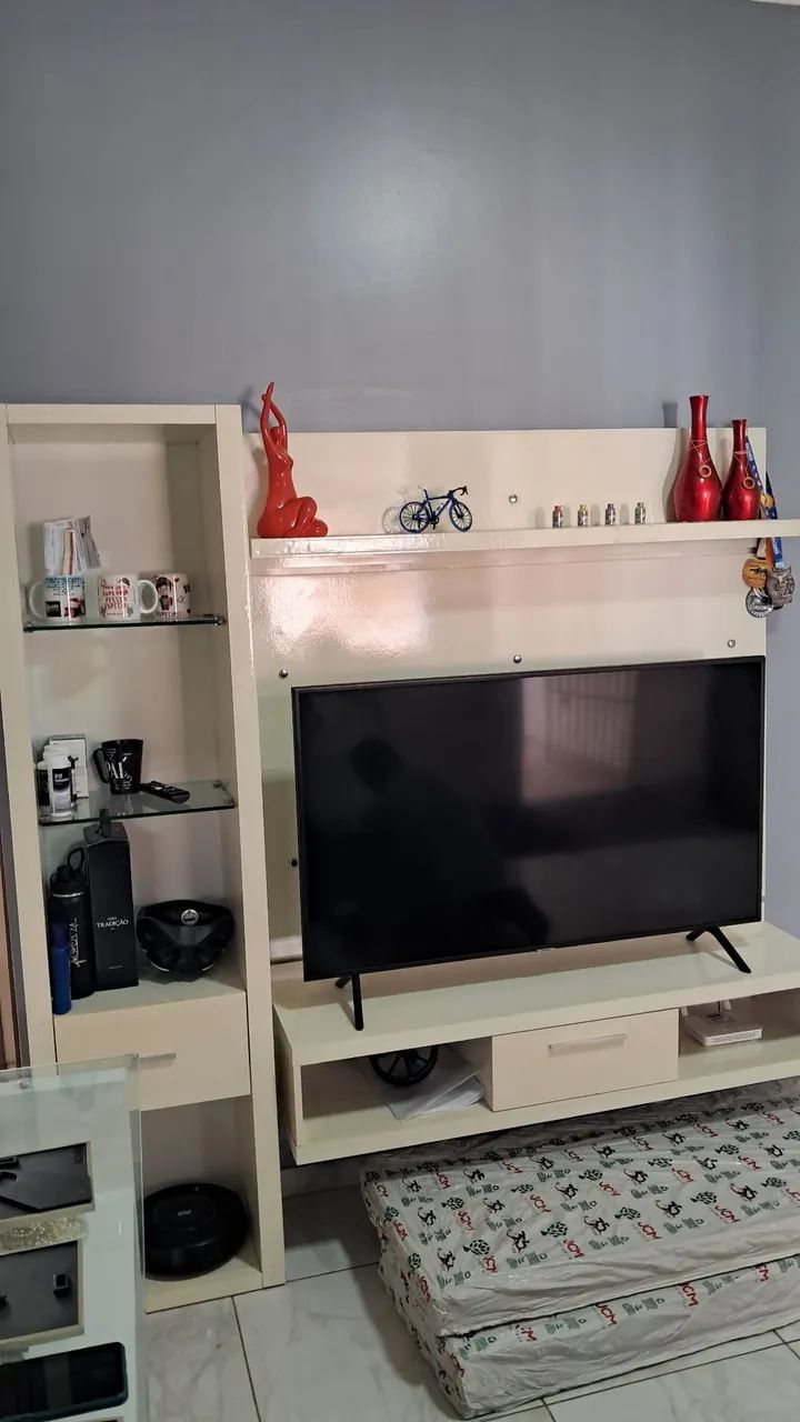 Painel rack torre sala conjunto