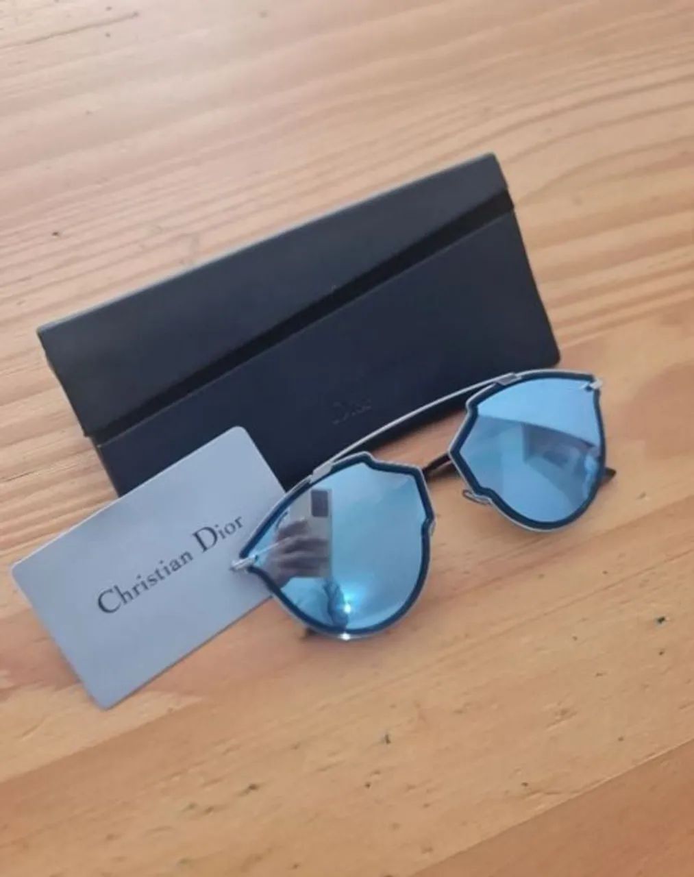 oculos de sol original christian dior so real rise azul