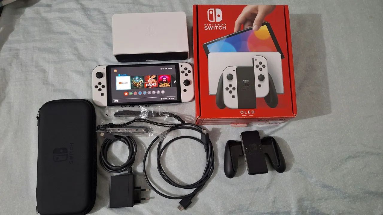 Nintendo Switch OLED impecável 