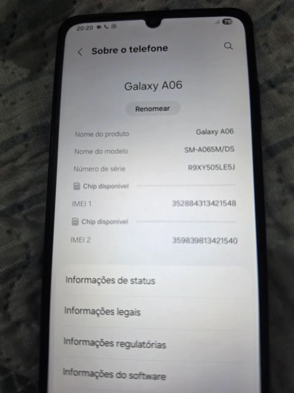 vendo celular  galaxy A06 128gb Android 15 - Foto 3