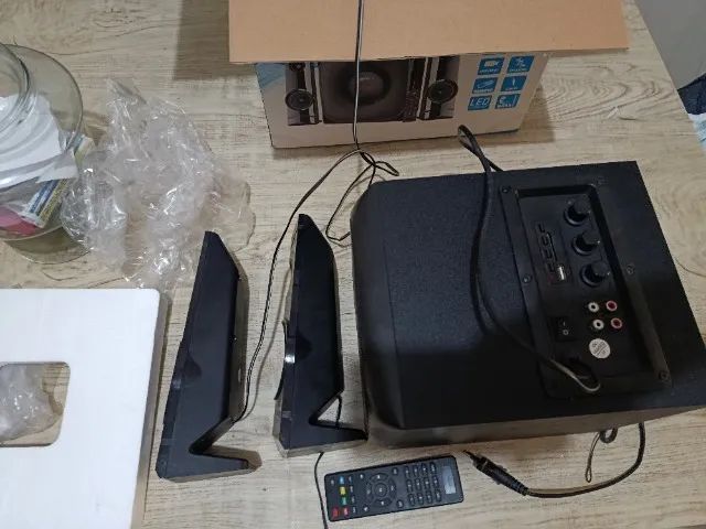 caixa de som multimidia 2.1 PC, Bluetooth. - Foto 2