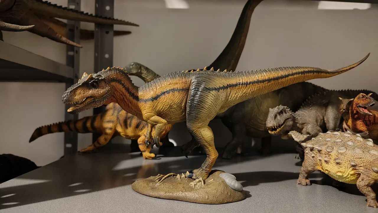 Allosaurus Nanmu Studio (com base)