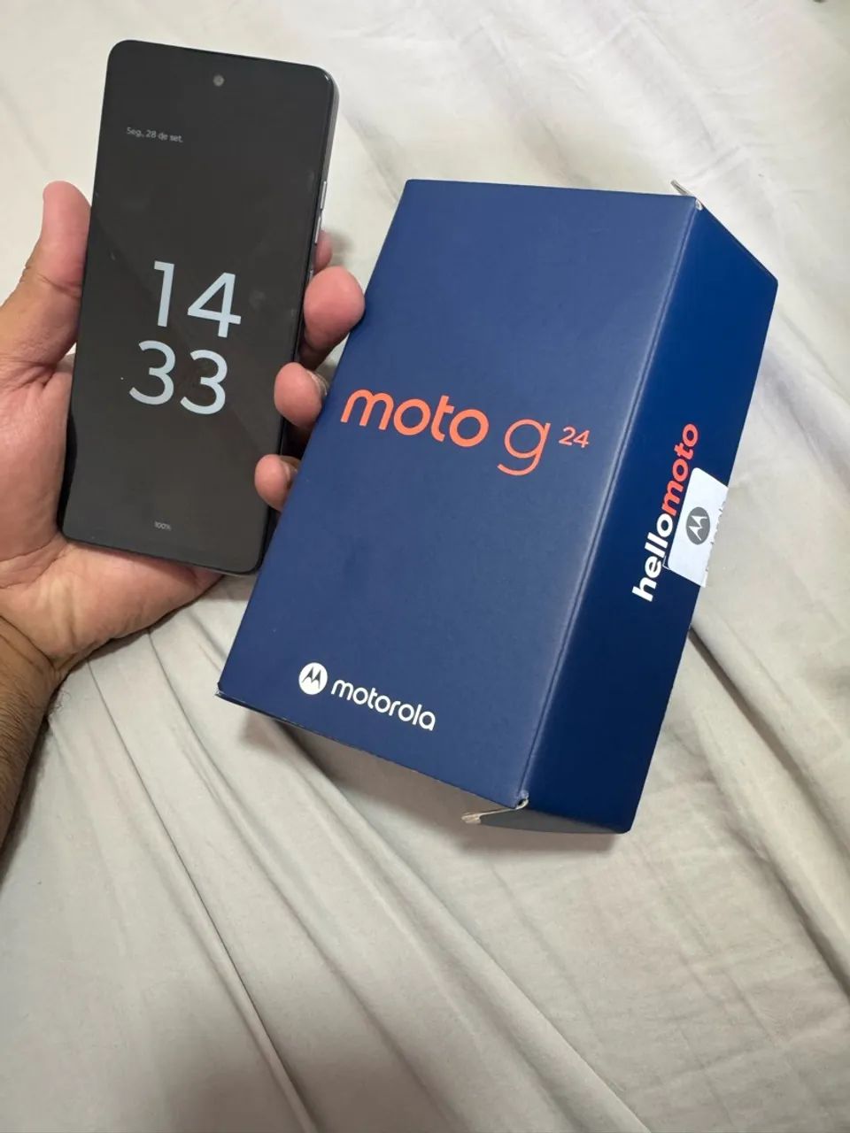 Celular smartphone Motorola Moto G24 preto - Foto 4