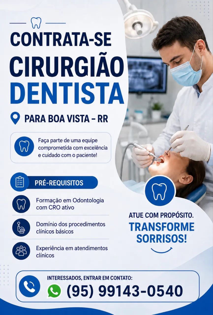Contrata se Dentista 