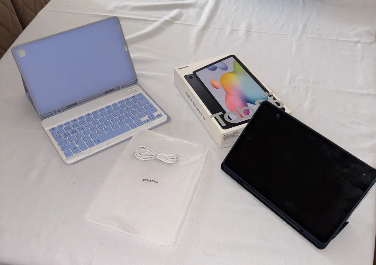 Samsung Galaxy Tab S6 Lite 64 GB + Caneta Original + Acessórios - Foto 4