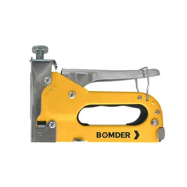 Grampeador Profissional Bomder 3 em 1 para Reparos e Tapeçaria