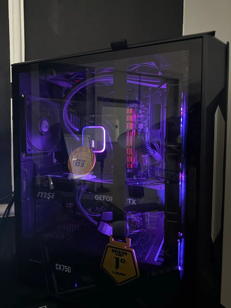 Kit AMD Ryzen 7 5800X + 32GB 3200Mhz + MSI B550 + WaterCooler MSI