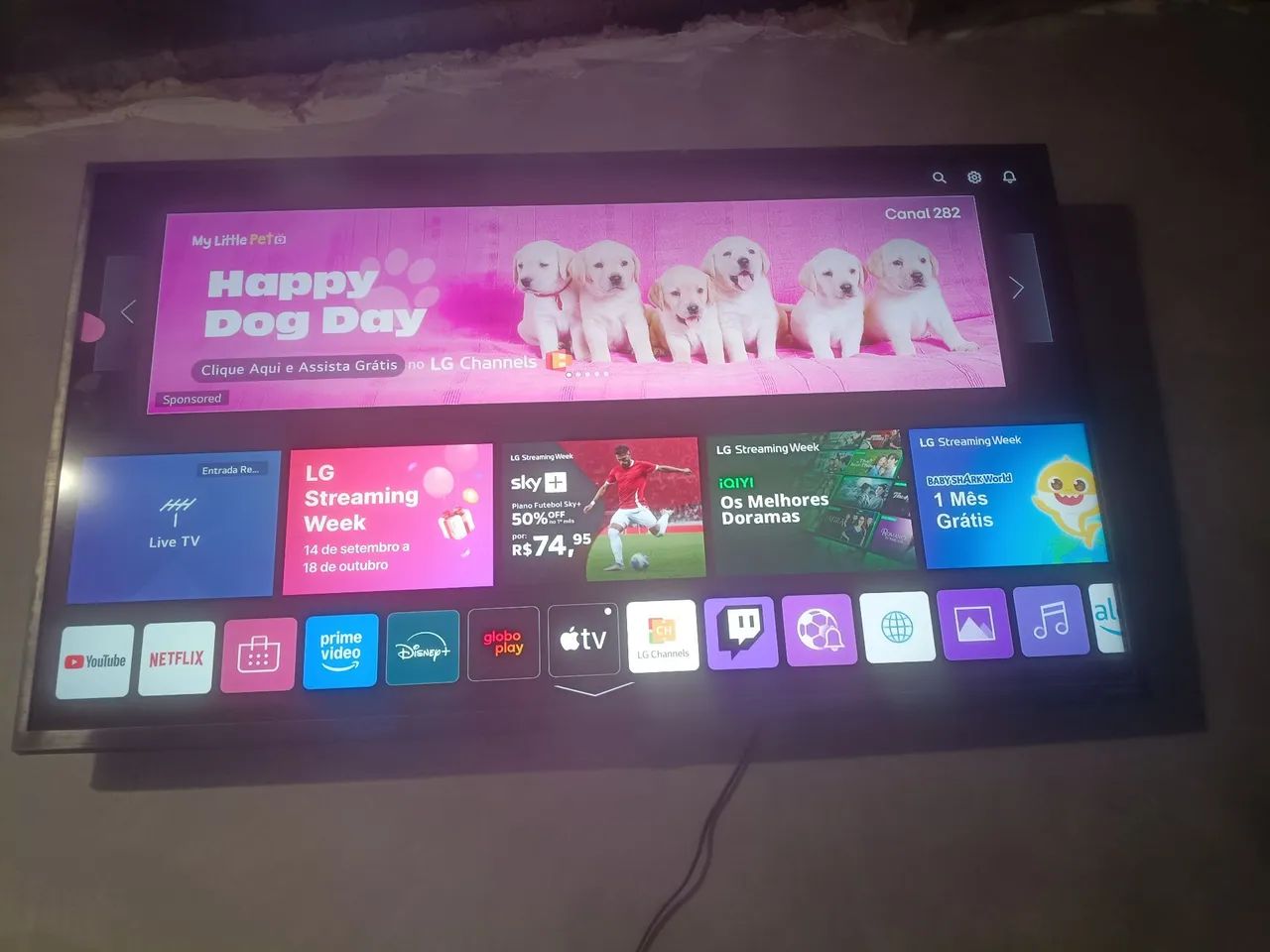 Tv LG 55 polegadas 
