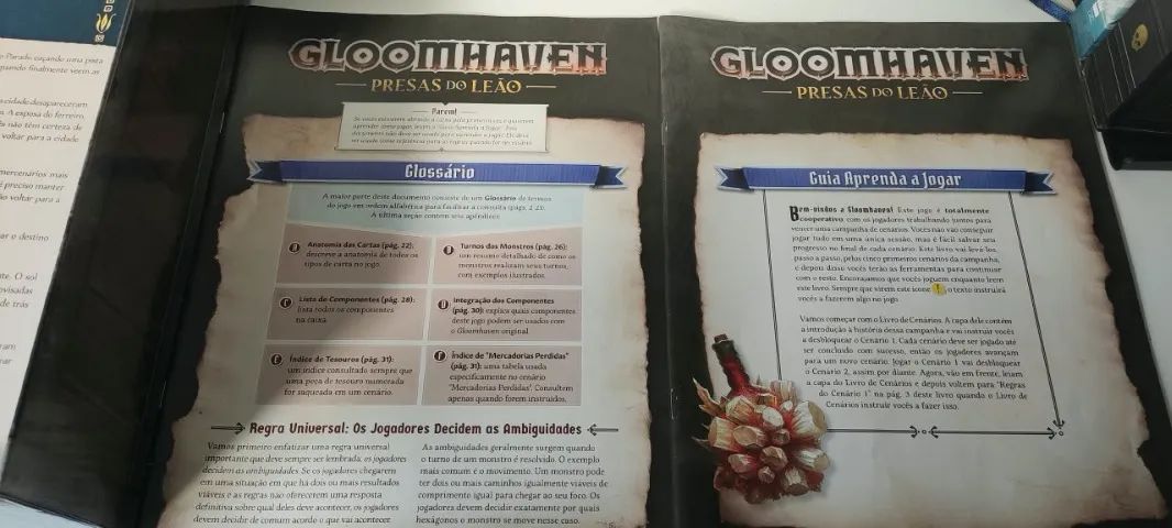 GLOOMHAVEN ? JOGO DE TABULEIRO | SEMINOVO - Foto 3