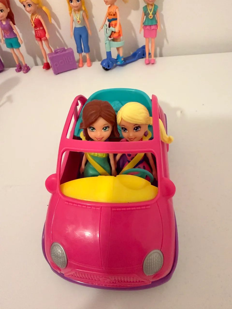 Bonecas e carro Polly (lote) - Foto 5