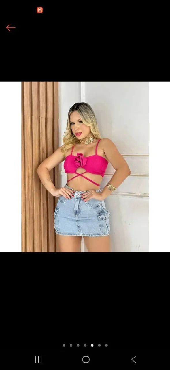 Lote com roupas Novas e seminovas veste 36/38 - Foto 2