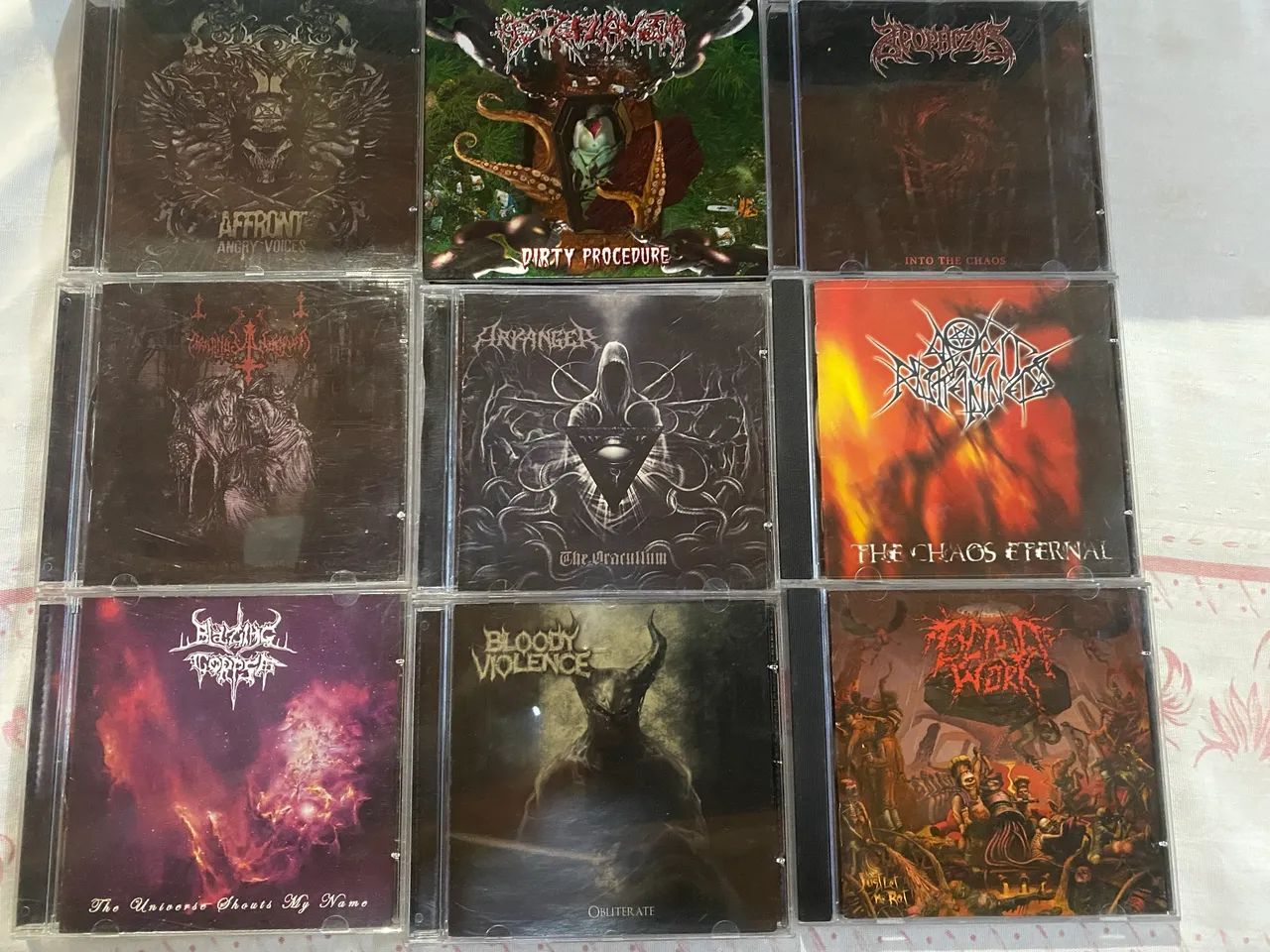 CDs Metal Extremo Black Death Thrash - CDs, DVDs etc - Balneário