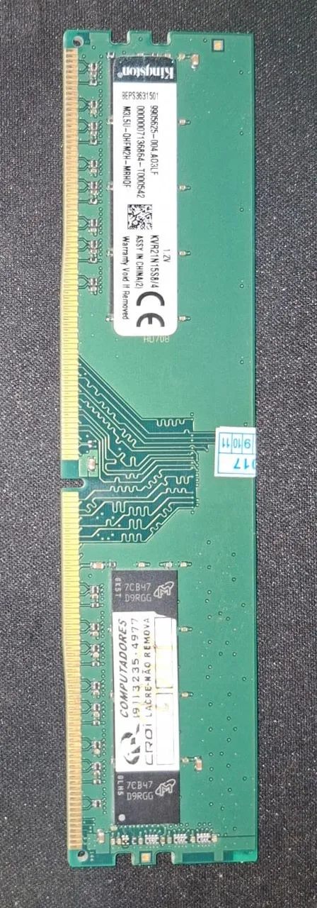 Memória RAM Kingston 4 GB DDR4 - Foto 2