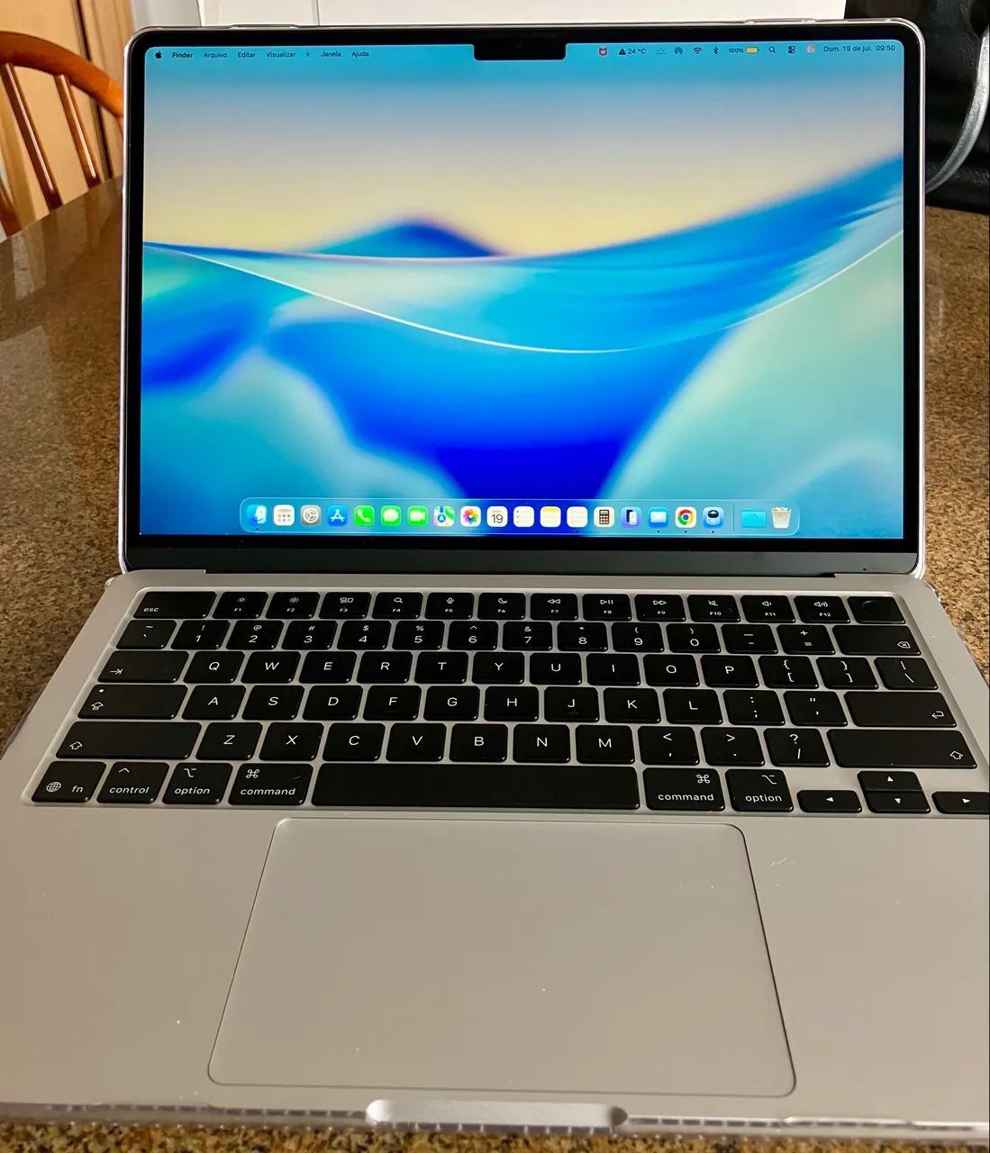 MacBook Air M5 16GB 512GB - Bat. 100% 5 ciclos. Praticamente novo