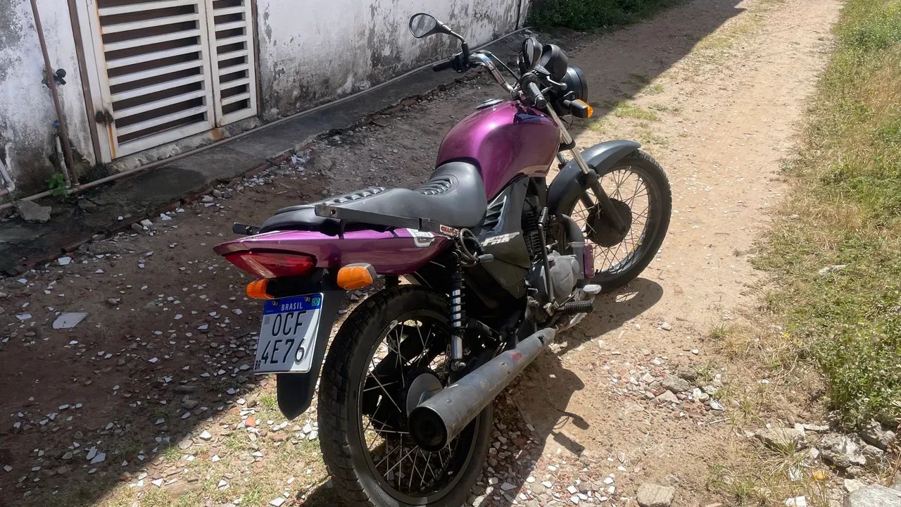 CG 125 com partida elétrica  - Foto 3