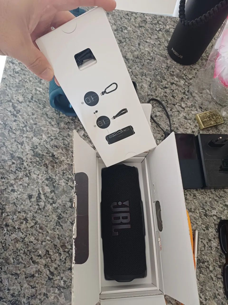 Caixa JBL Flip 7 semi nova - Foto 4